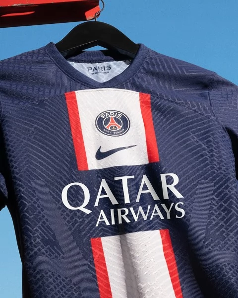 Paris Saint Germain PSG Fodboldsæt Børn 2022-23 Paredes 8 Hjemmebanetrøje